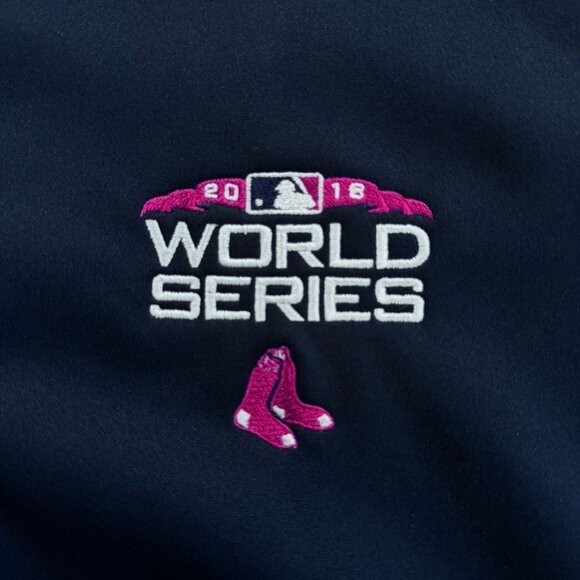 Fan Bundle: '47 Red Sox Navy Hat OS + Antigua 2018 World Series Jacket 3XL Navy - Picture 2 of 16